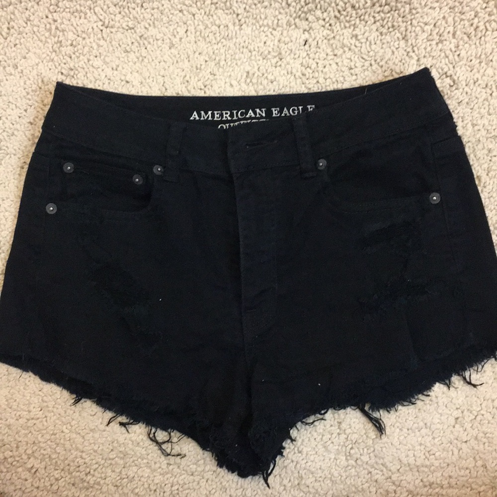 American Eagle black shorts